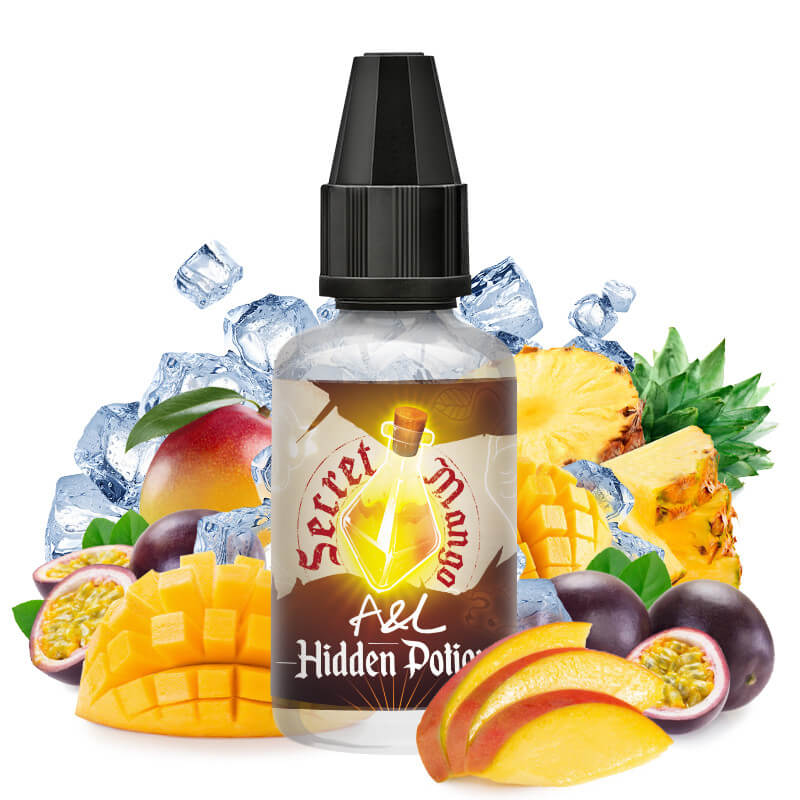 Aroma Secret Mango - Hidden Potion - A&L - 30ml - Ihr Spezialist e- Zigaretten, e-Liquids in der Schweiz
