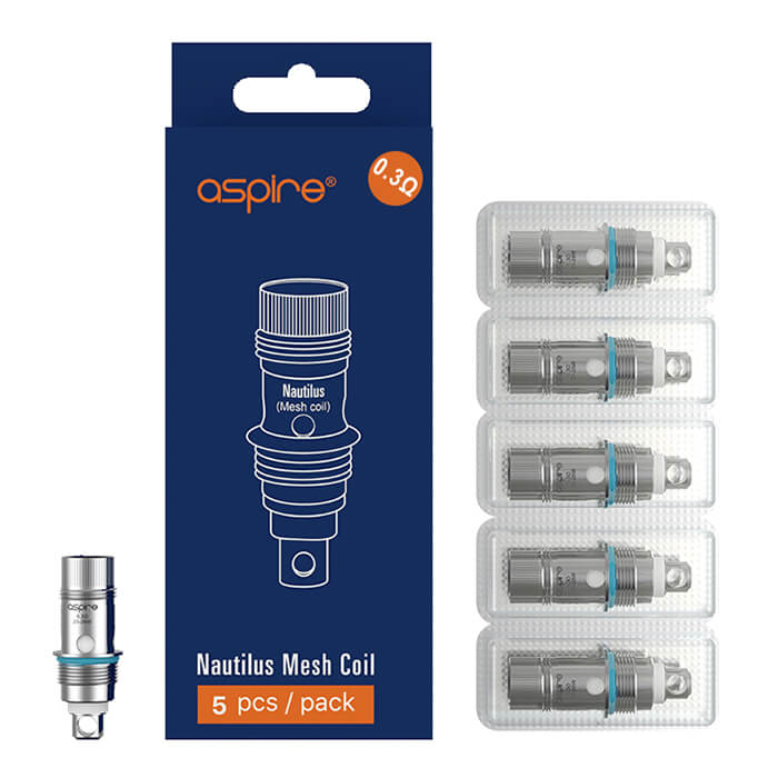 elfbar nachfüll pod läuft aus Pack 5 résistances Nautilus Aspire
