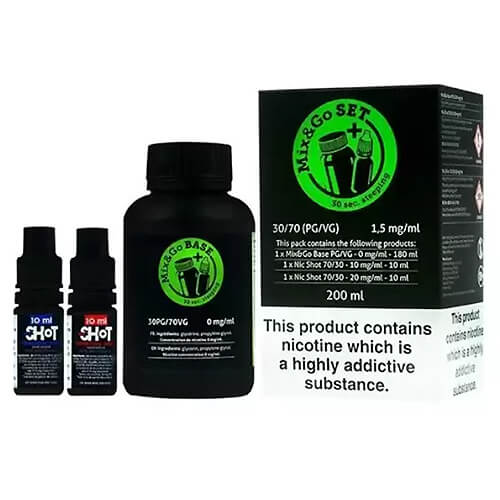 Base et Booster DIY Chemnovatic MixGo 30/70 Votre