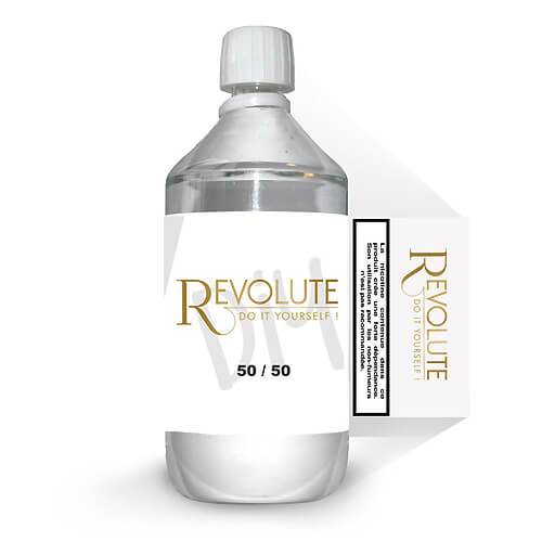 Base et Booster Revolute DIY 50/50 1000ml Votre spécialiste e
