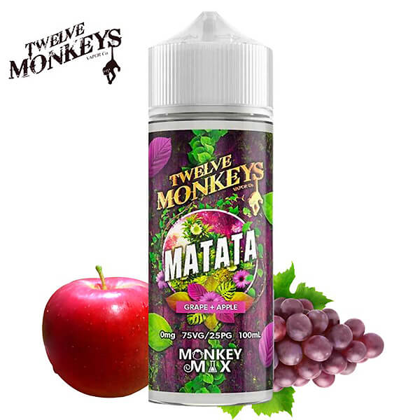 E-Liquide Matata Monkey Mix Twelve Monkeys - 100ml - Votre spcialiste e-cigarettes,  e-liquides en Suisse