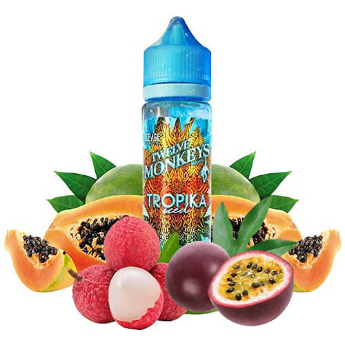 E-Liquide Tropika Iced - Monkey Mix Iceage - Twelve Monkeys - 50ml - Votre  spcialiste e-cigarettes, e-liquides en Suisse
