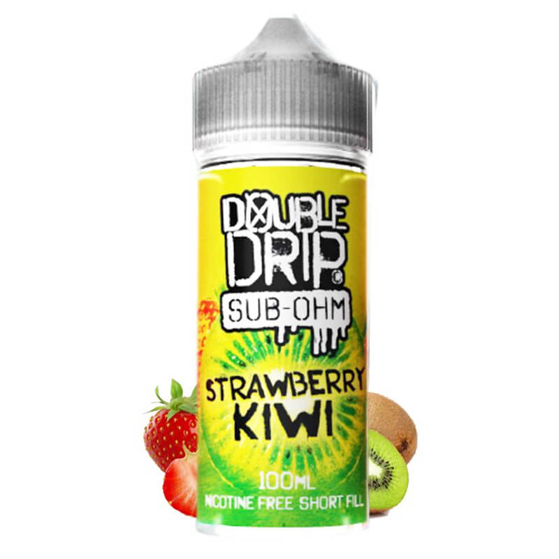 E-Liquide Strawberry Kiwi Double Drip - 100ml - Votre spcialiste e-cigarettes, e-liquides en Suisse E-Liquide Strawberry Kiwi Double Drip - 100ml - Votre spcialiste e-cigarettes, e-liquides en Suisse