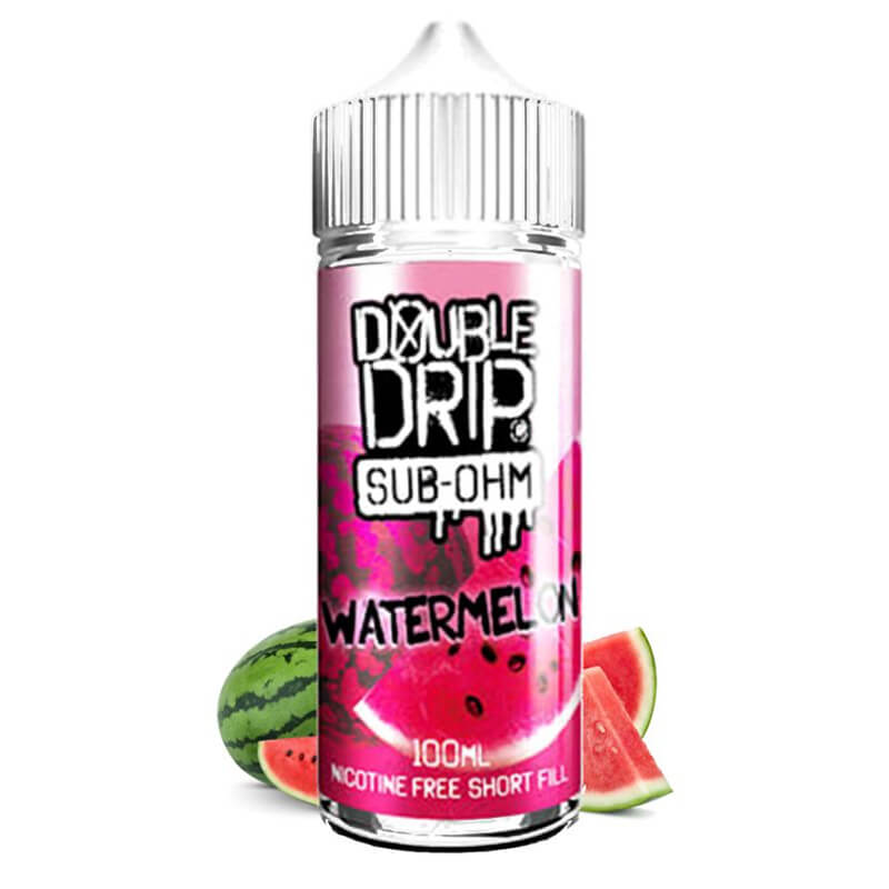 E-Liquid Watermelon Double Drip - 100ml - Ihr Spezialist e-Zigaretten, e- Liquids in der Schweiz