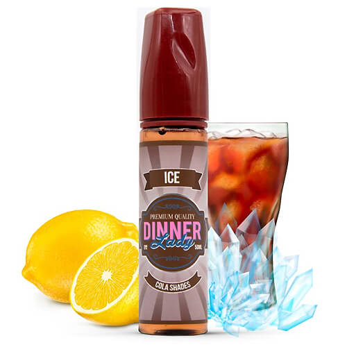 E-Liquide Cola Shades Ice Dinner Lady - 50ml - Votre spcialiste e-cigarettes,  e-liquides en Suisse