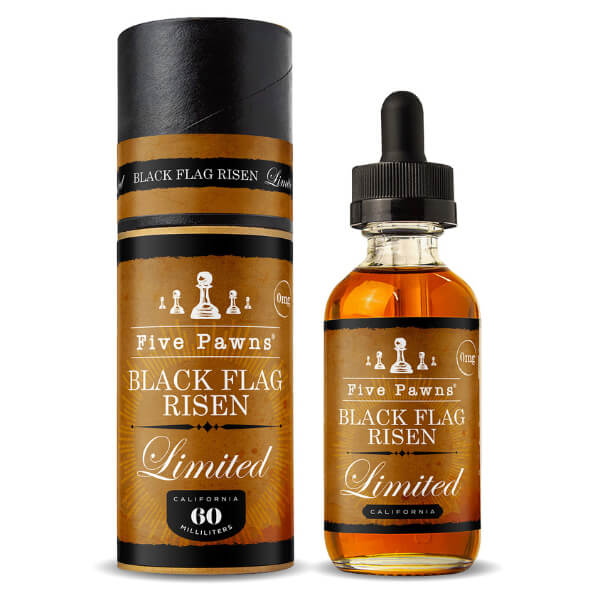 E-Liquide Black Flag Risen Limited Five Pawns - 50ml - Votre spcialiste e-cigarettes,  e-liquides en Suisse