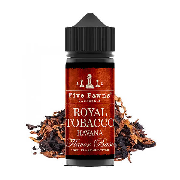 E-Liquide Royal Tobacco Havana Five Pawns - 100ml
