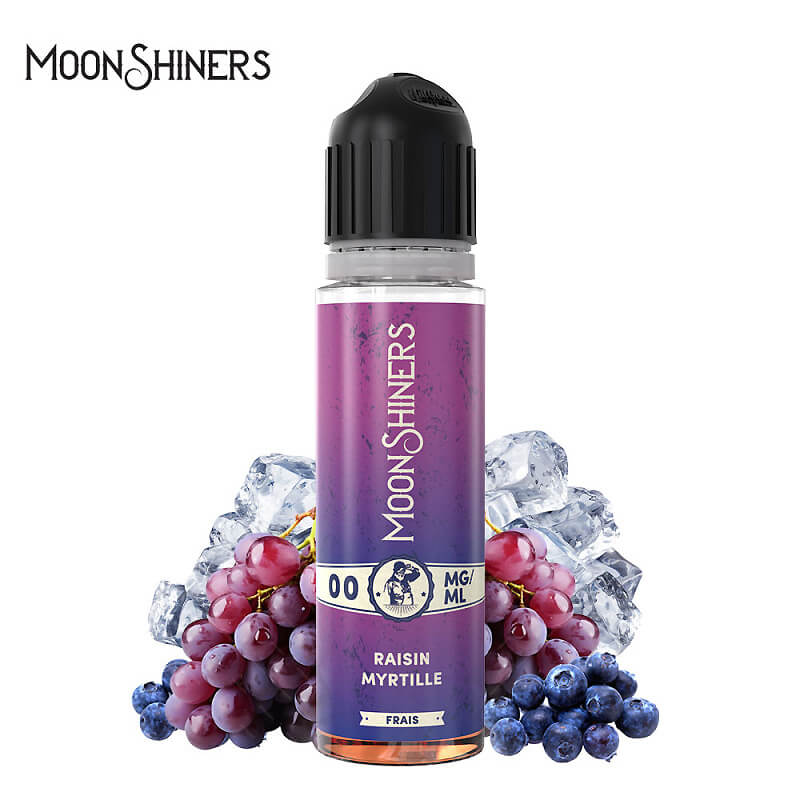 elfbar nachfüll pod läuft aus E-Liquide Raisin Myrtille Moonshiners Le French Liquide - 50ml