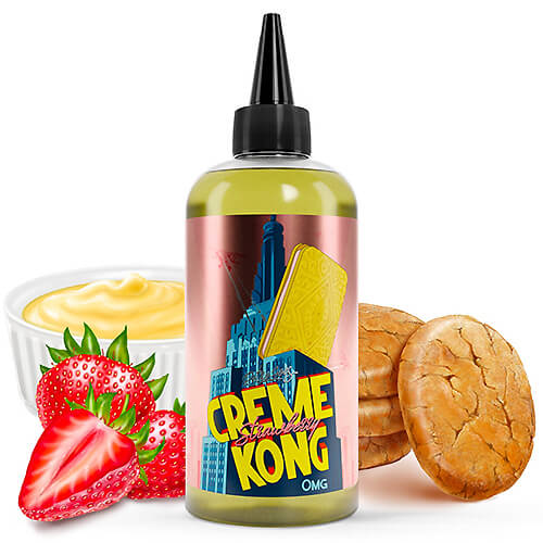 elfbar nachfüll pod läuft aus E-Liquide Creme Kong Strawberry Joe's Juice - 200ml