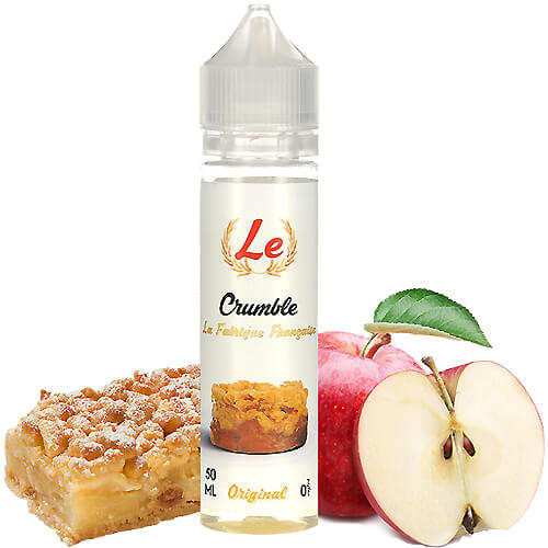 E-Liquide Le Crumble La Fabrique Franaise - 50ml - Votre spcialiste e- cigarettes, e-liquides en Suisse