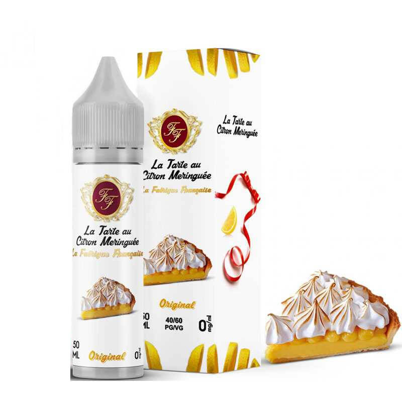 E-Liquide La Tarte Citron Meringuée La Fabrique Française - 50ml