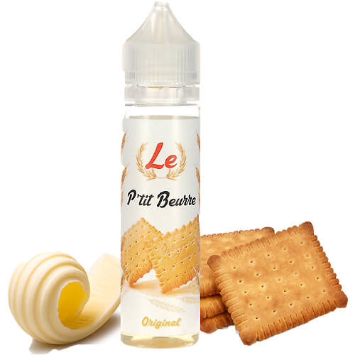 E-Liquide Le P'tit Beurre La Fabrique Franaise - 50ml - Votre spcialiste e-cigarettes,  e-liquides en Suisse