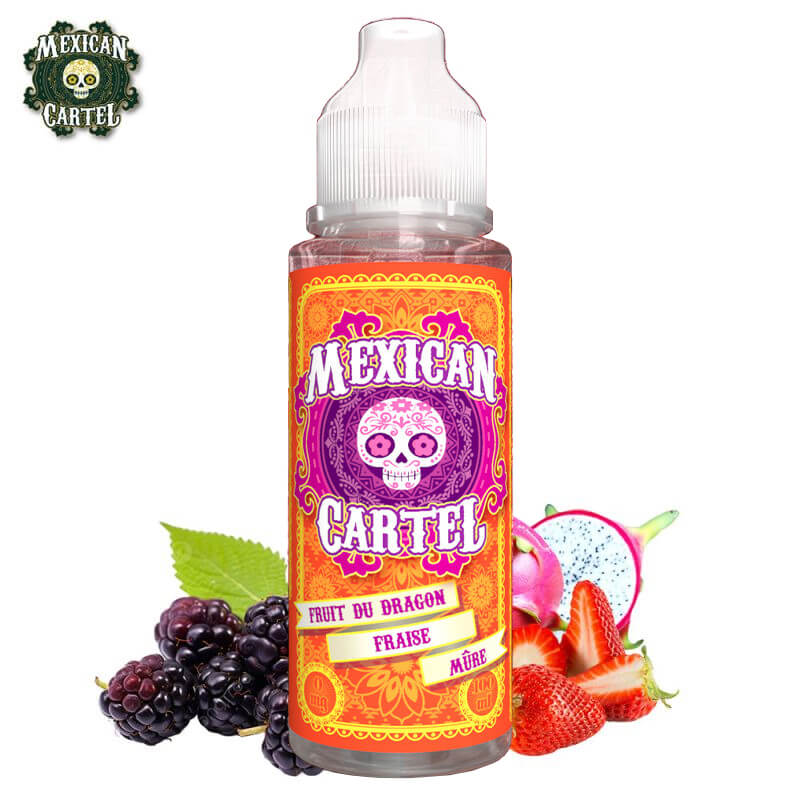 E-Liquide Fruit du Dragon Fraise Mre Mexican Cartel - 100ml - Votre  spcialiste e-cigarettes, e-liquides en Suisse