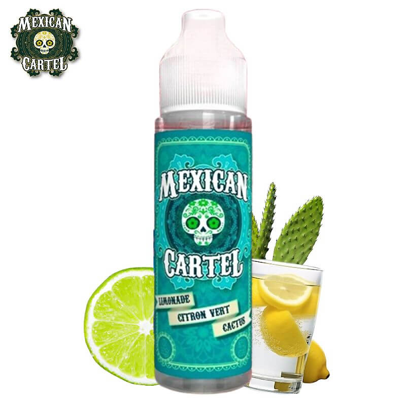 E-Liquide Limonade Citron Vert Cactus - Mexican Cartel - 50ml