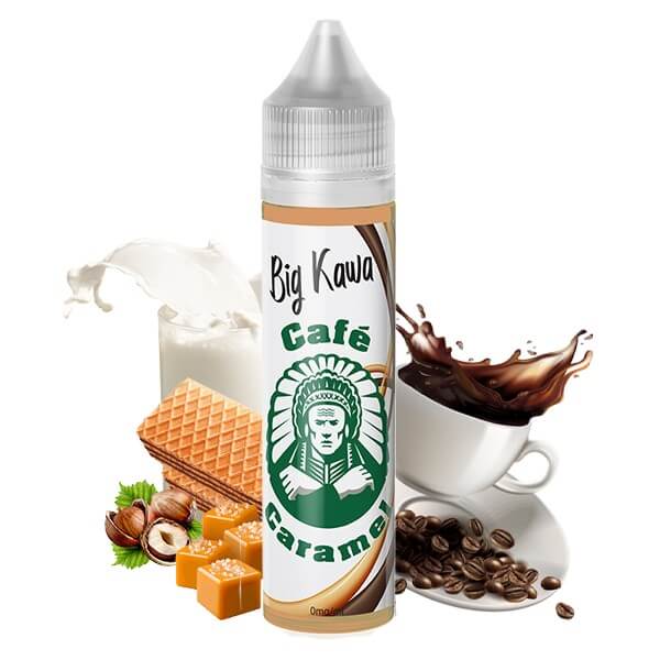 E-Liquide Big Kawa Caf Caramel - O'Jlab - 50ml - Votre spcialiste e- cigarettes, e-liquides en Suisse