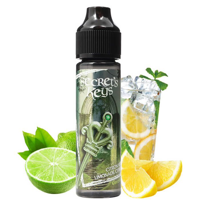 E-Liquide Green Key - Secret's Keys - 50ml - Votre spcialiste e-cigarettes,  e-liquides en Suisse
