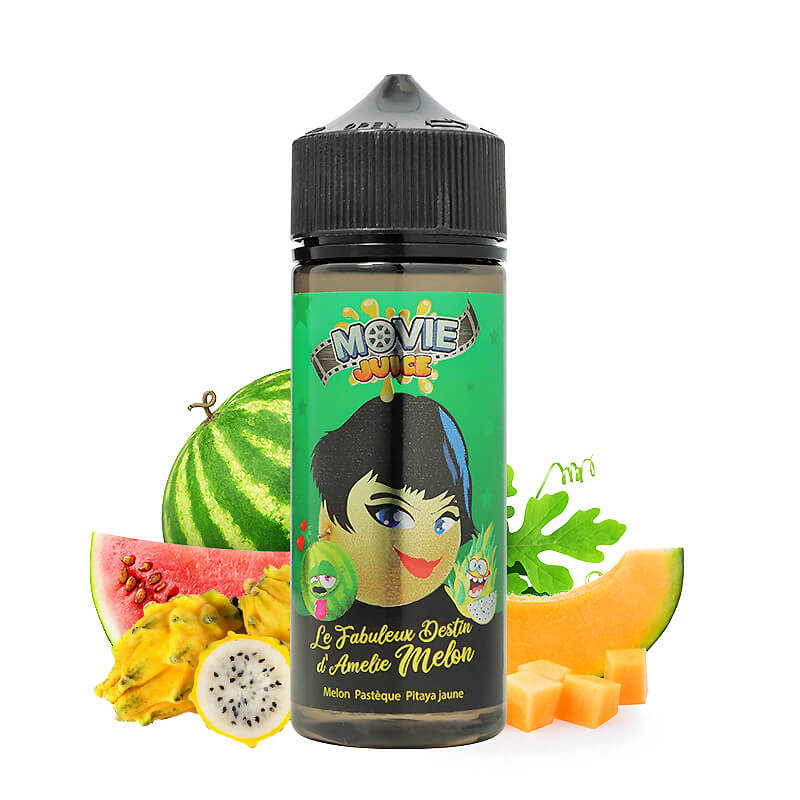 E-Liquide Le Fabuleux Destin d'Amélie Melon Movie Juice Secret's Lab -  100ml
