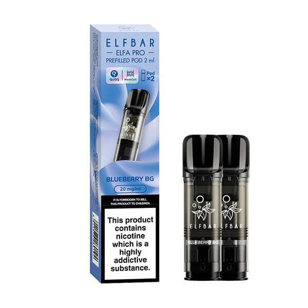 elfbar elfa kaufen Elfbar 600 Rechargeable Prefilled Pod Kit Blueberry Sour Raspberry main image 1