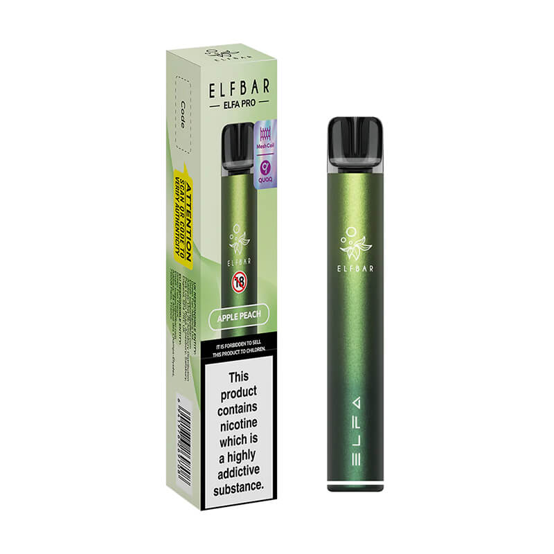 elfbar elfa master akku Cartouches ELFA Pro - Elfbar saveur Pêche Glacée pas cher 2 ml main image 1