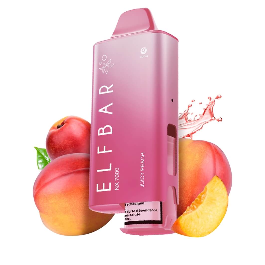 Puff NX 7000 Juicy Peach Elfbar - 7000 Puffs