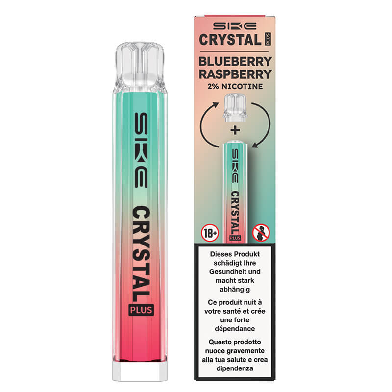 Crystal Blueberry Raspberry Puff Crystal Plus Blueberry Raspberry SKE - 600 Puffs - Votre ...