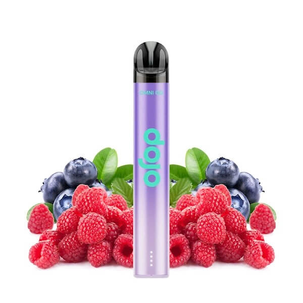 e liquide anis Puff Omni Go Dojo Myrtille Framboise Vaporesso - 600 Puffs