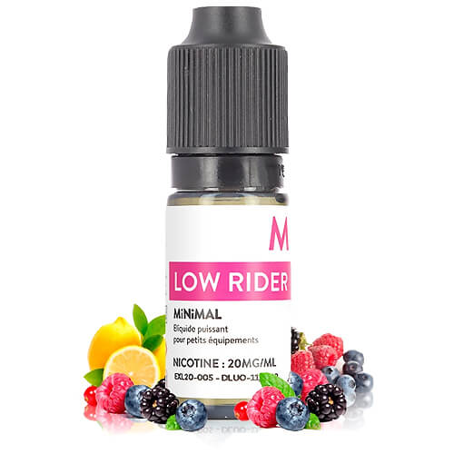 E-Liquide Low Rider - Minimal - Sels de Nicotine - The Fuu - 10ml - Votre  spcialiste e-cigarettes, e-liquides en Suisse