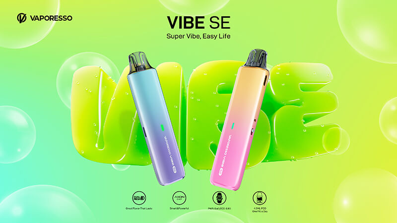 Kit Pod Vibe SE Vaporesso - Votre spcialiste e-cigarettes, e-liquides en  Suisse
